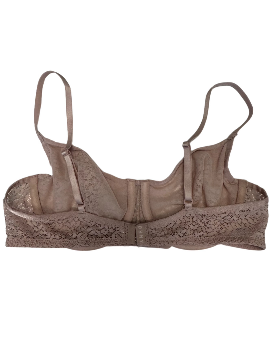 Light Pink Lace Mesh Bra - 34B