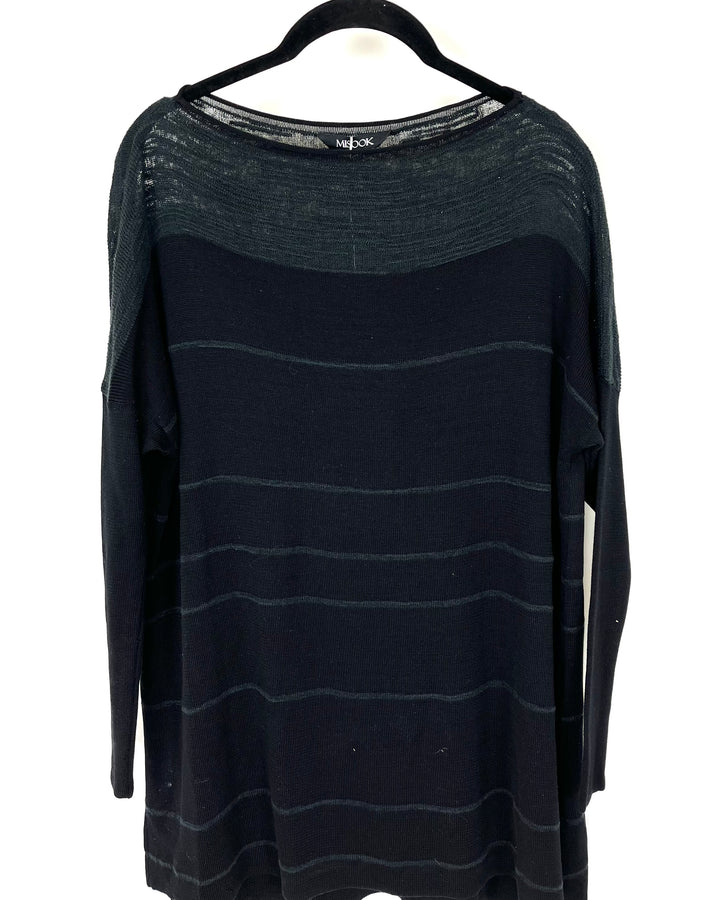 Black Knit Tunic - Size 0