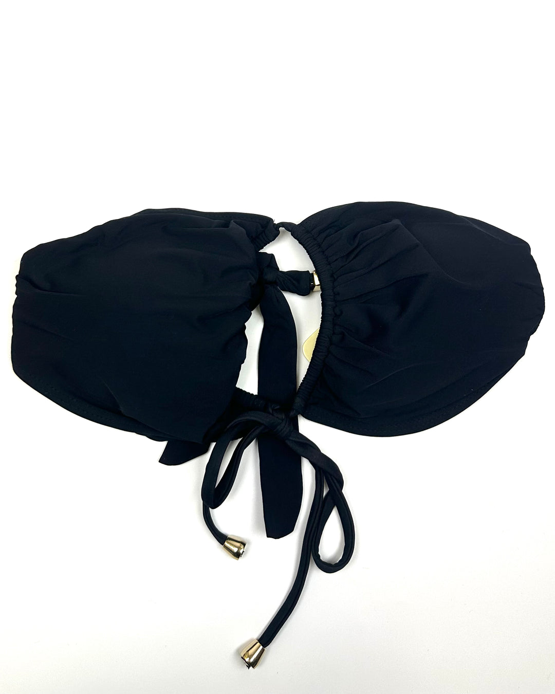 Black Multi Wear Bikini Top - Small