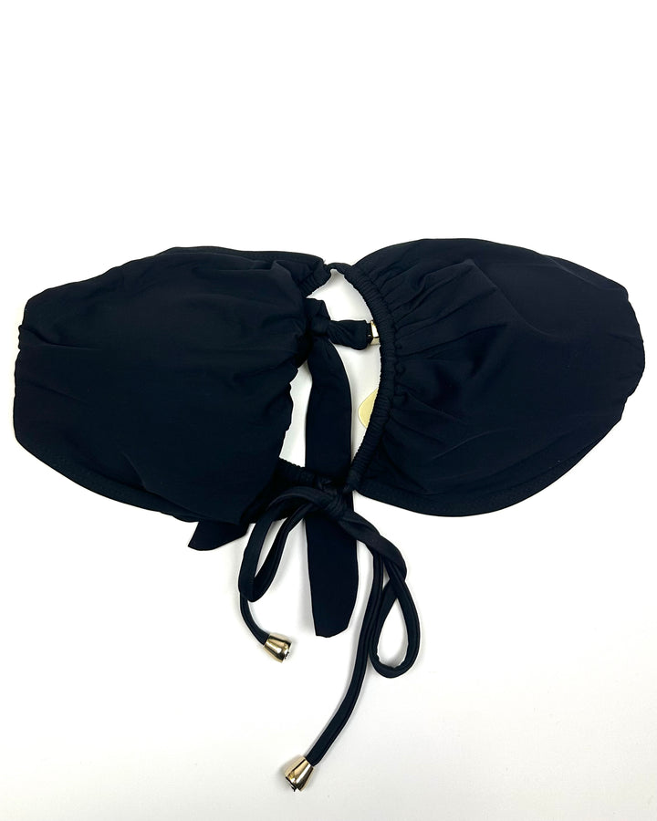 Black Multi Wear Bikini Top - Small