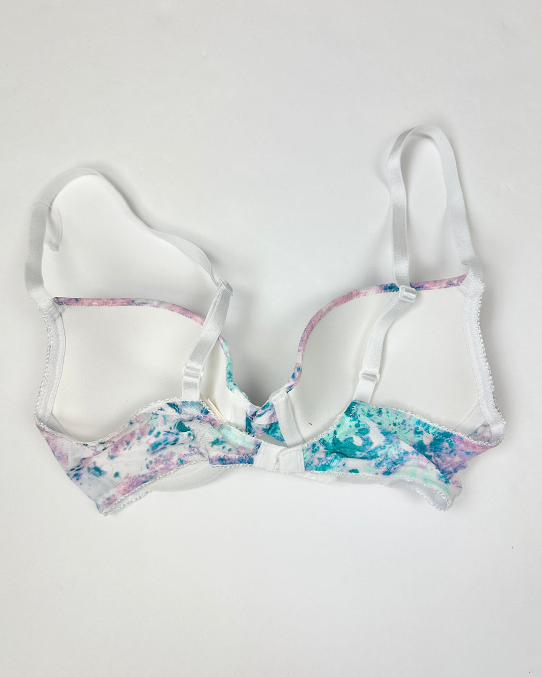 Blue And Pink Pushup Bra - 34B and 34C