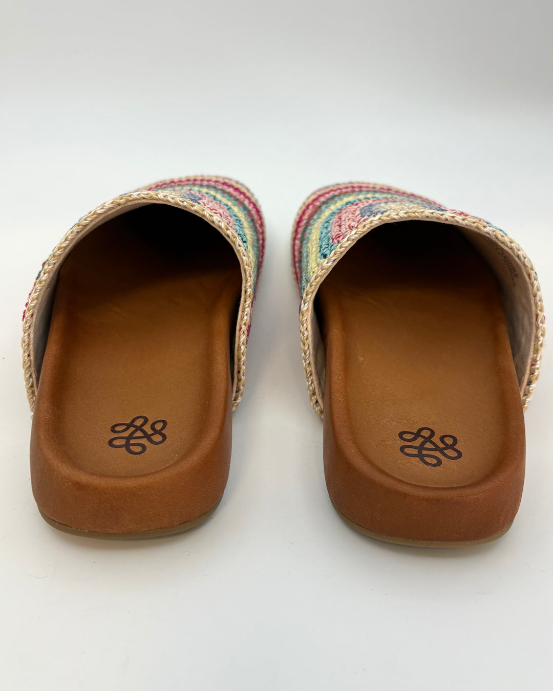 Pastel Multi Crochet Clogs -  Size 6, 7, 8