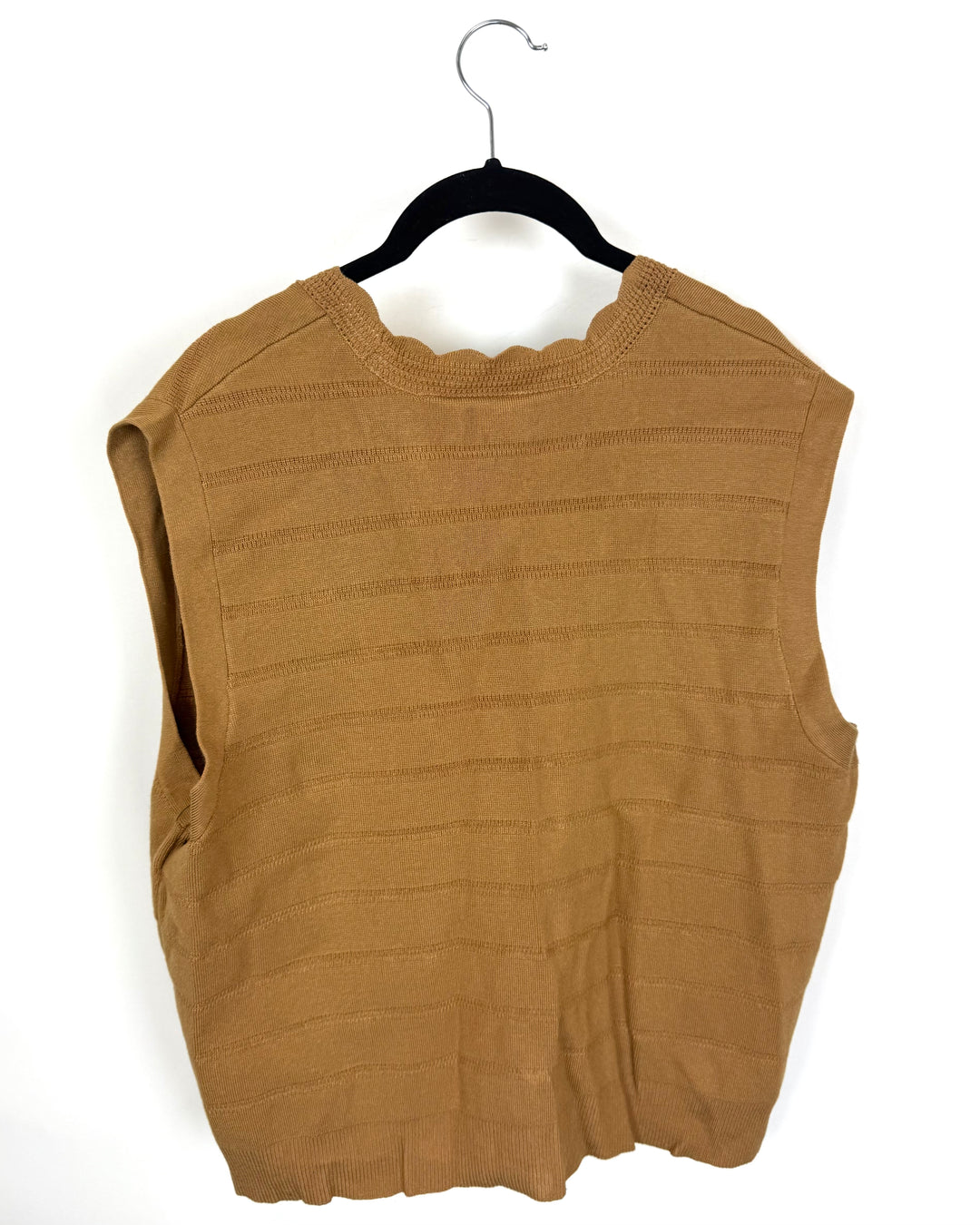 Brown Knit Vest - Size 10/12