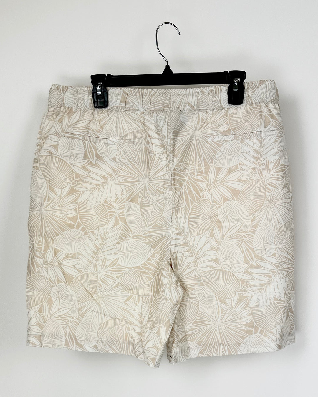 MENS Beige Printed Shorts - Medium and Large