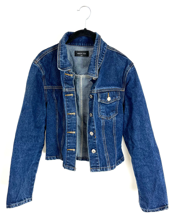 White Fox Denim Jacket - Size 2/4