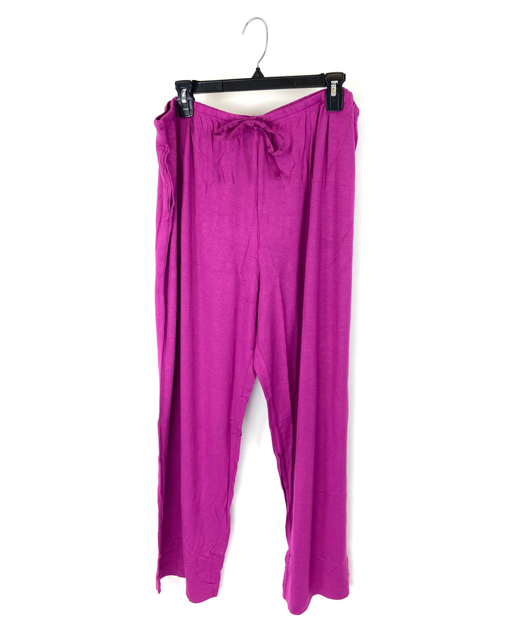 Purple Pajama Set - Petite 1X