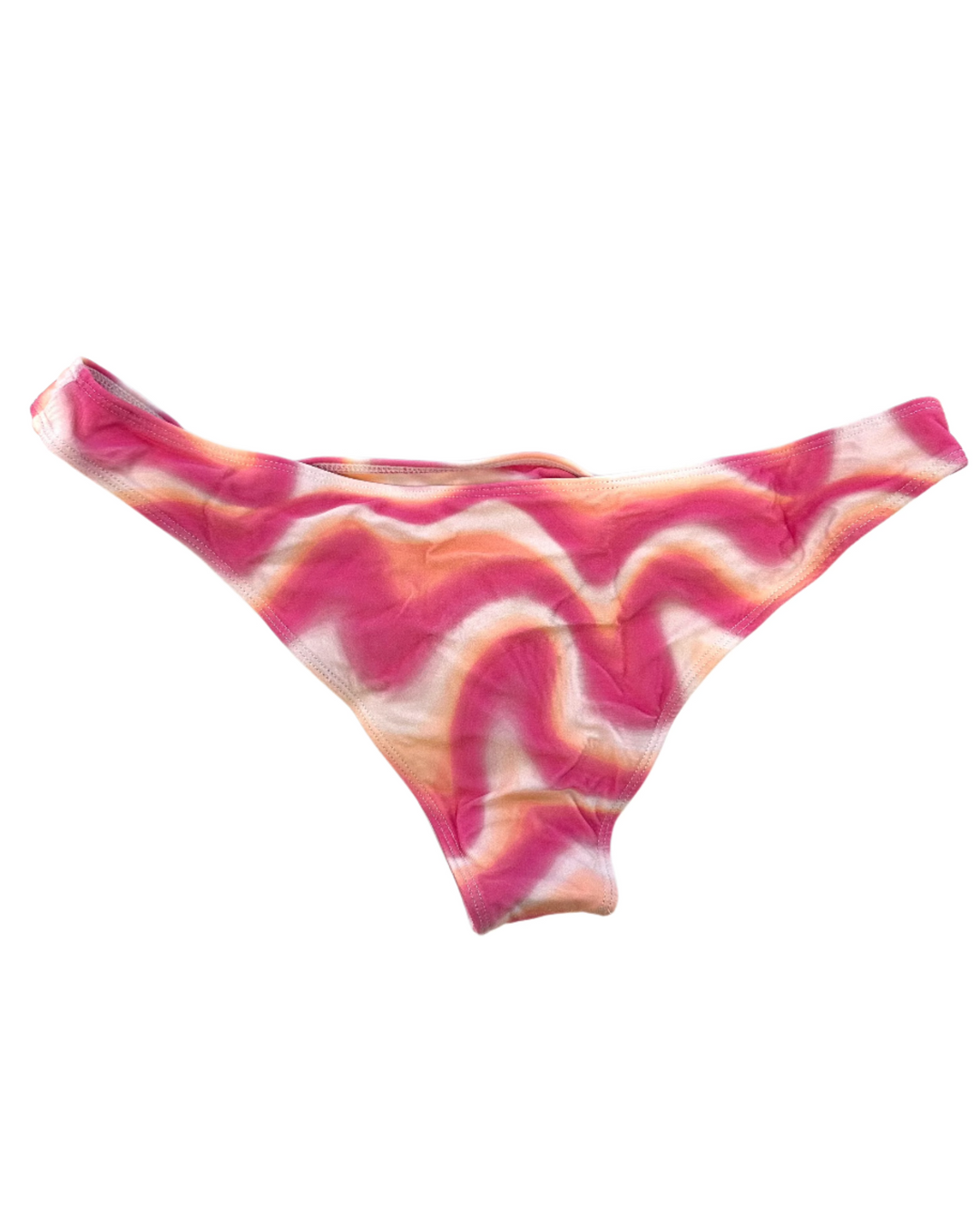 Pink Mid Rise Bikini Bottom - Extra Large and Extra Extra Large