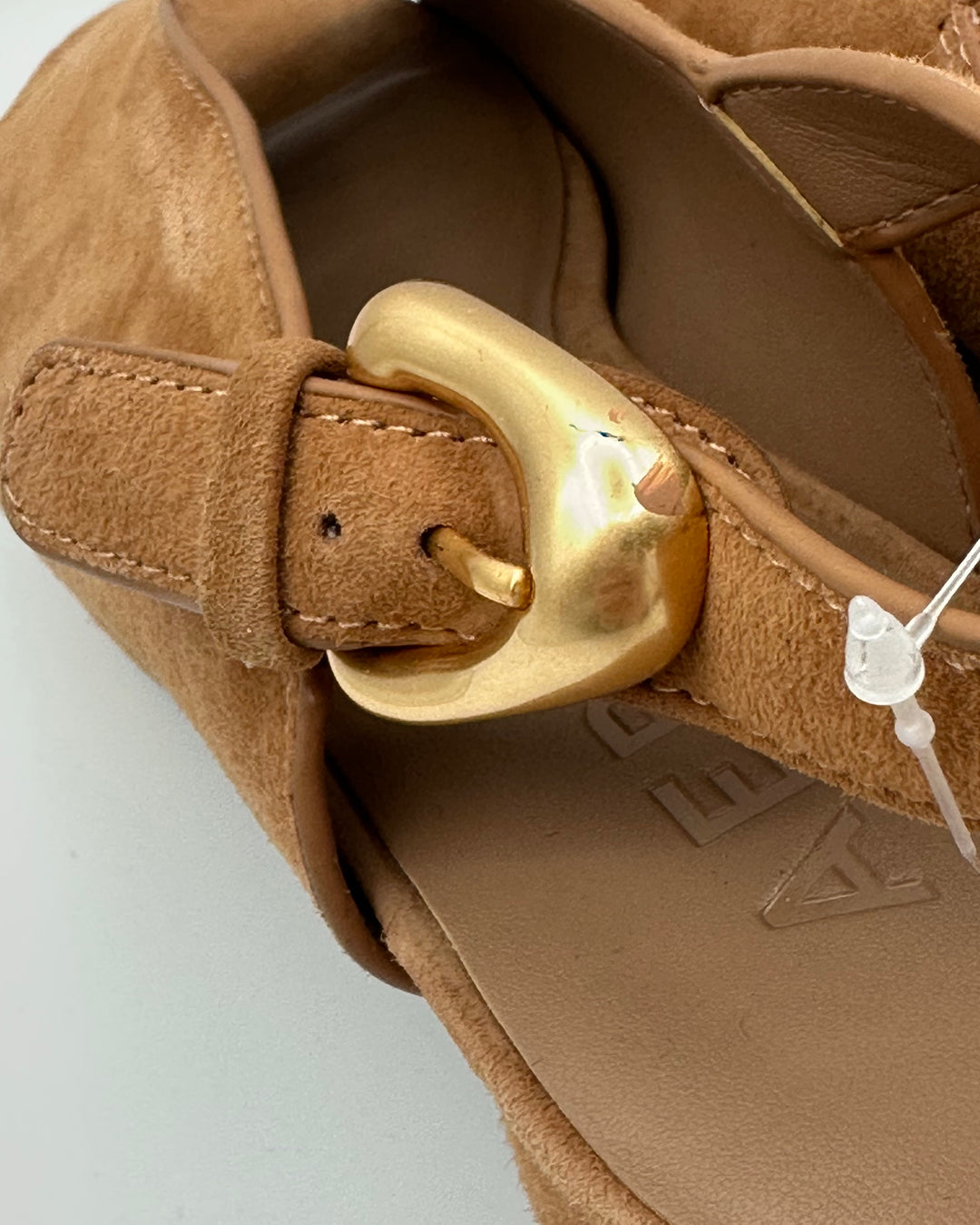 Aerosoles Tan Suede Sandals - Size 7.5