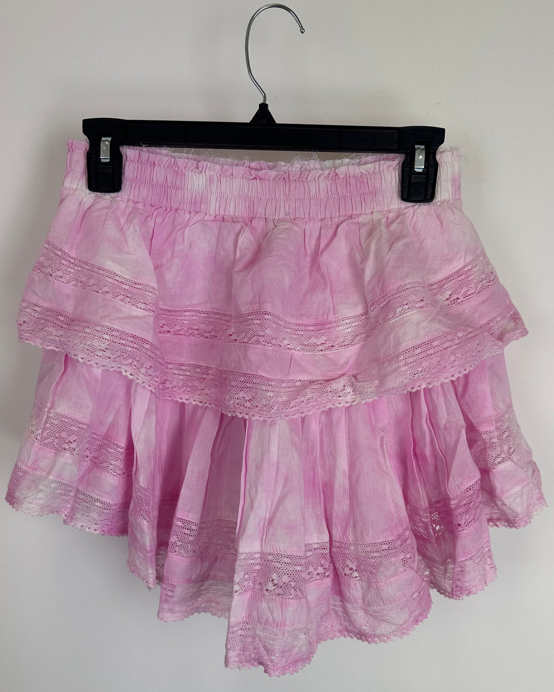 LoveShackFancy Pink Skirt - Extra Small