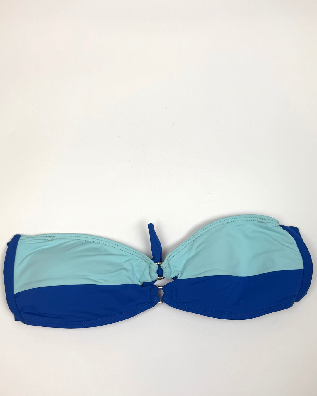 Bright Blue & Sky Blue Convertible Bikini Top - Small