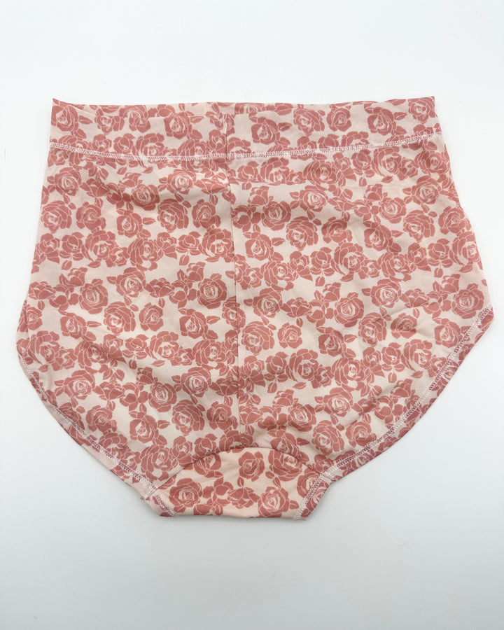 Mauve And Purple High Waist Brief Underwear Pack of 5 - Medium
