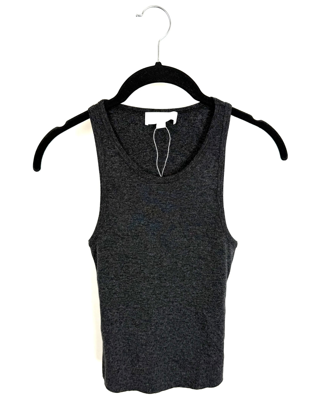 Dark Gray Racer Back Tank Top - Size 0/2