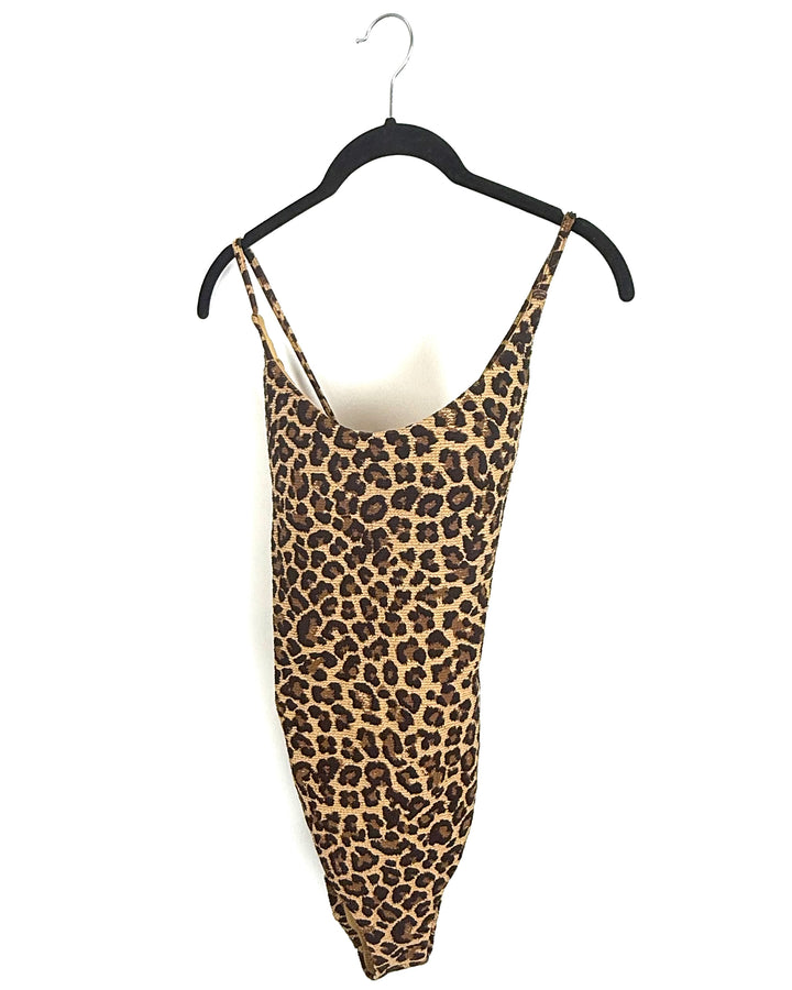 Show Me Your Mumu Leapoard One Piece Swimsuit - Extra Large