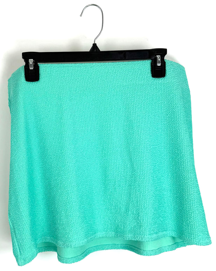 Show Me Your Mumu Teal Cover-Up Skirt - Extra Extra Large