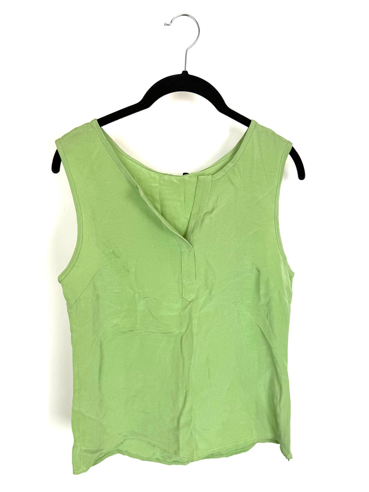 Sage Green Sleeveless Top - Size 4/6