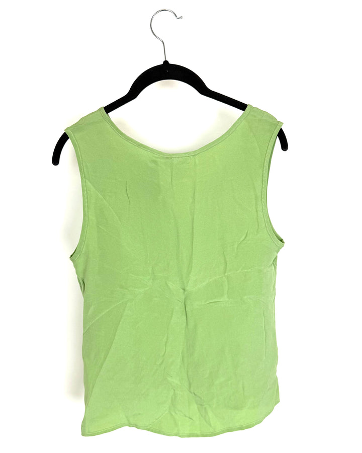 Sage Green Sleeveless Top - Size 4/6