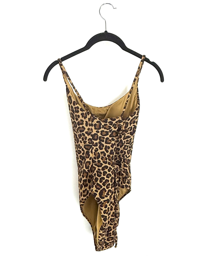 Show Me Your Mumu Leapoard One Piece Swimsuit - Extra Large