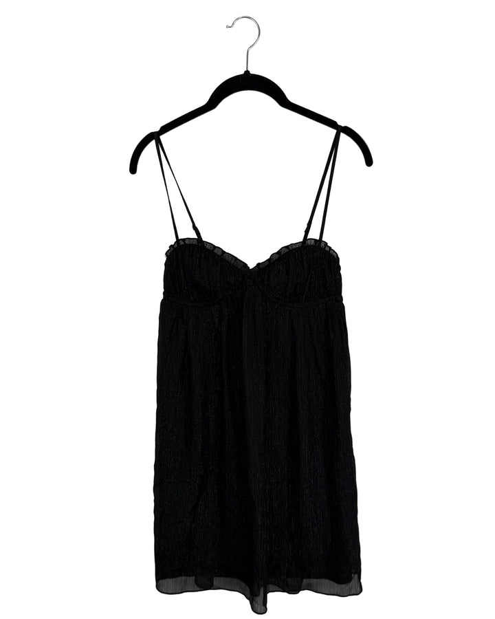 Midnight Black Babydoll Dress - Size 0/2