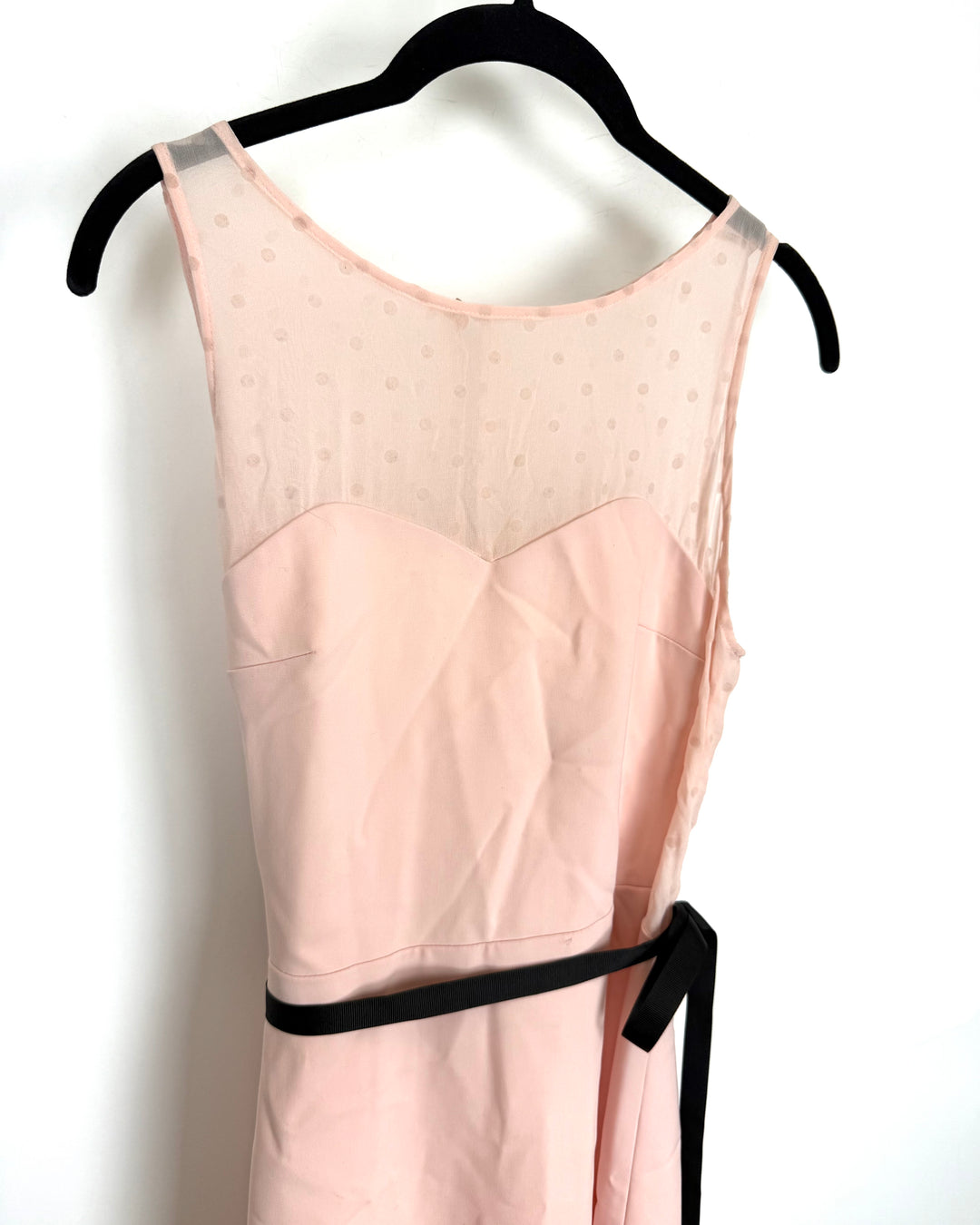 Baby Pink Sweetheart Dress - Size 4/6