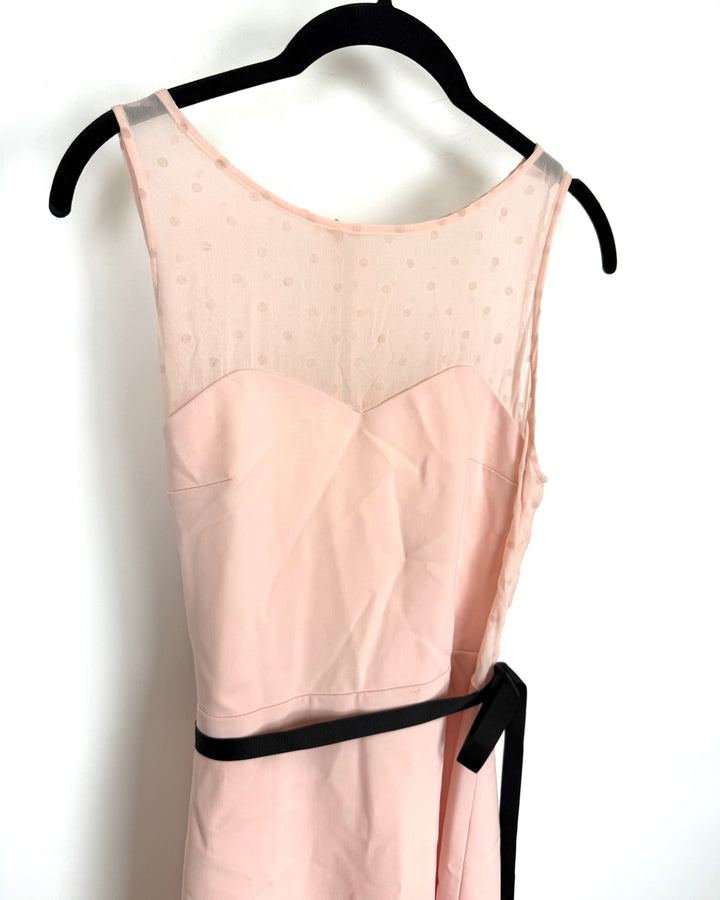 Baby Pink Sweetheart Dress - Size 4/6