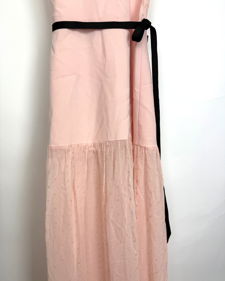 Baby Pink Sweetheart Dress - Size 4/6
