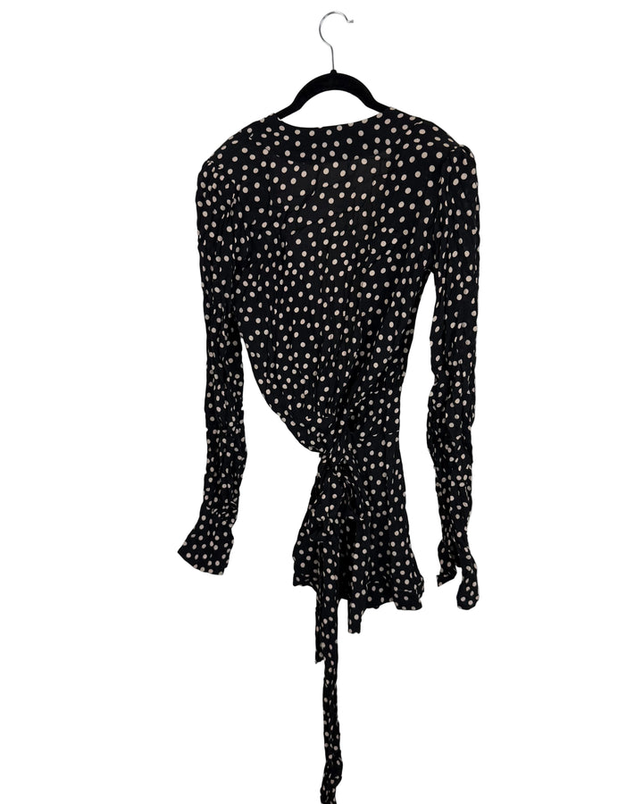 Black and White Polka Dot Dress - Size 0/2 and 2/4