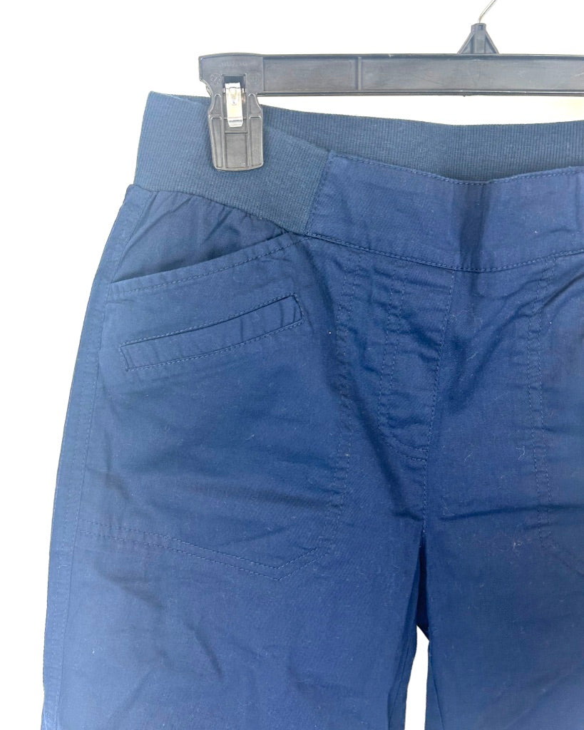 Christopher & Banks Navy Capri Bottoms - Size 4
