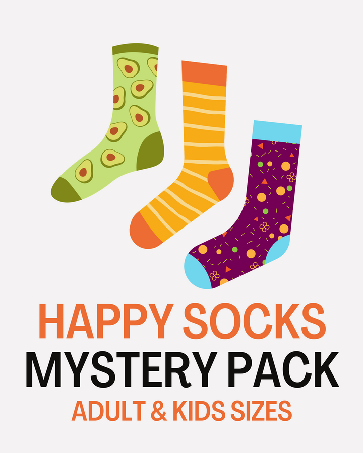 Happy Socks Mystery Pack - Adult & Kids Sizes