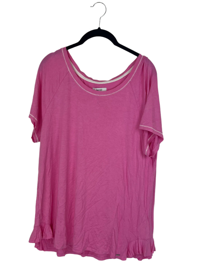 Bubblegum Pink T-Shirt - 1X