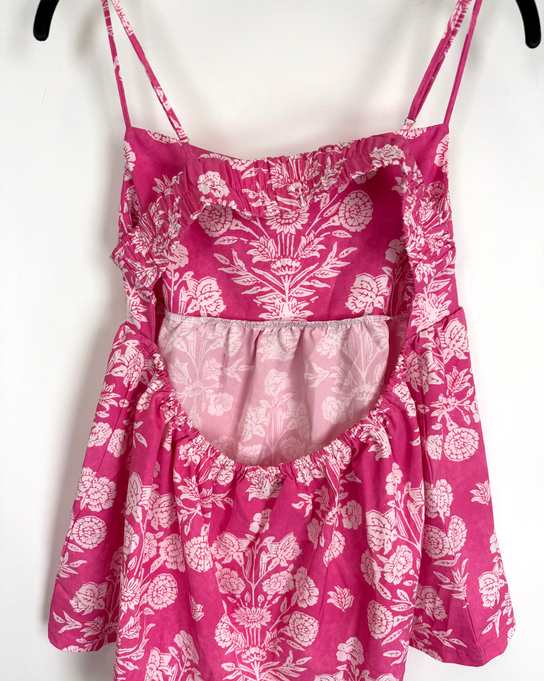 Pink Cami Floral Top - Size 6/8