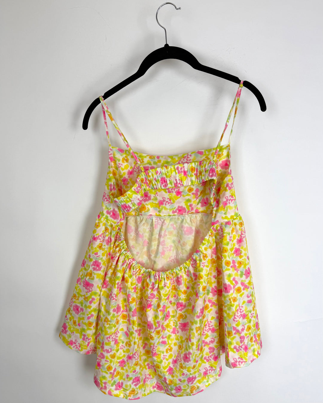 Yellow Cami Floral Top- Size 2/4 and 4/6