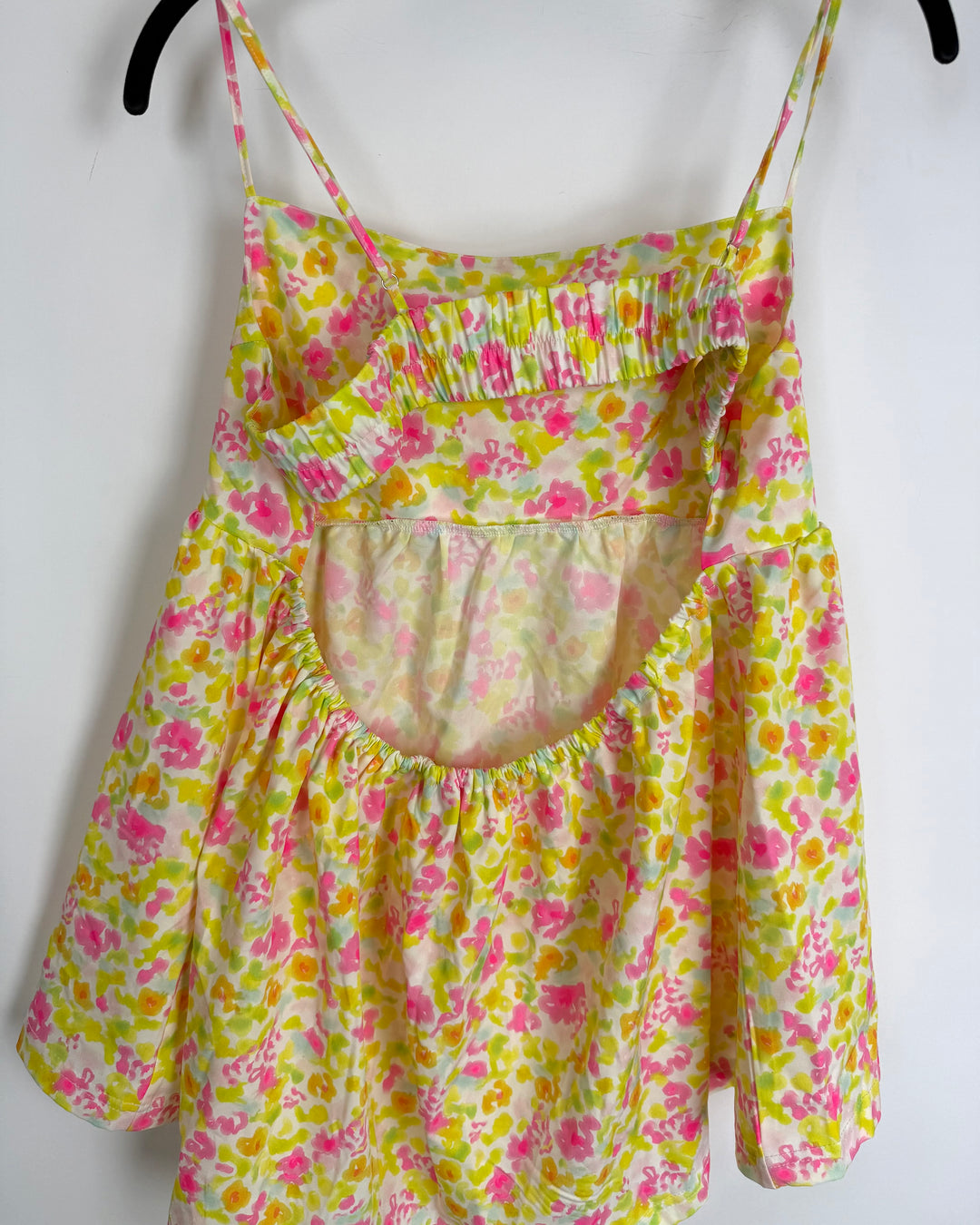Yellow Cami Floral Top- Size 2/4 and 4/6