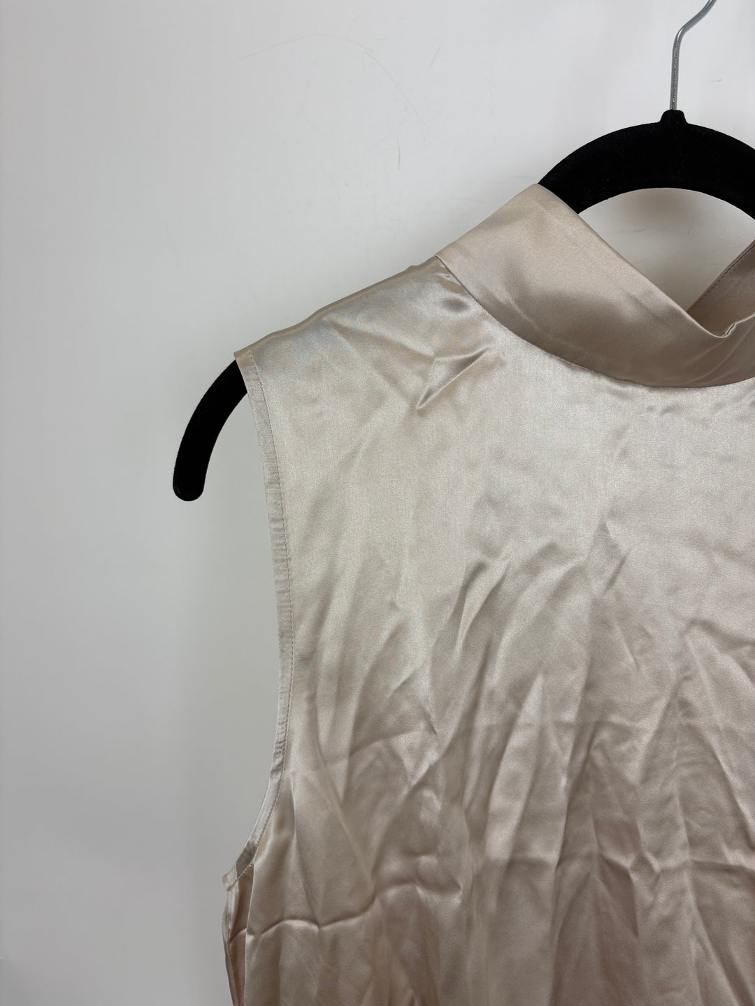Champagne Mock-Neck Bodysuit - Size 6/8