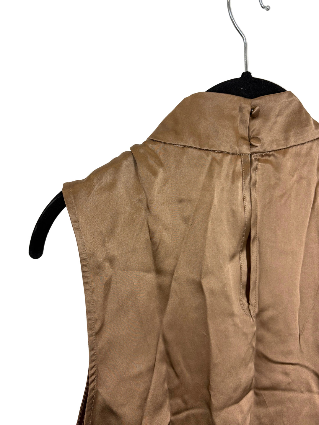 Taupe Mock Neck Bodysuit - Size 6/8, Size 10