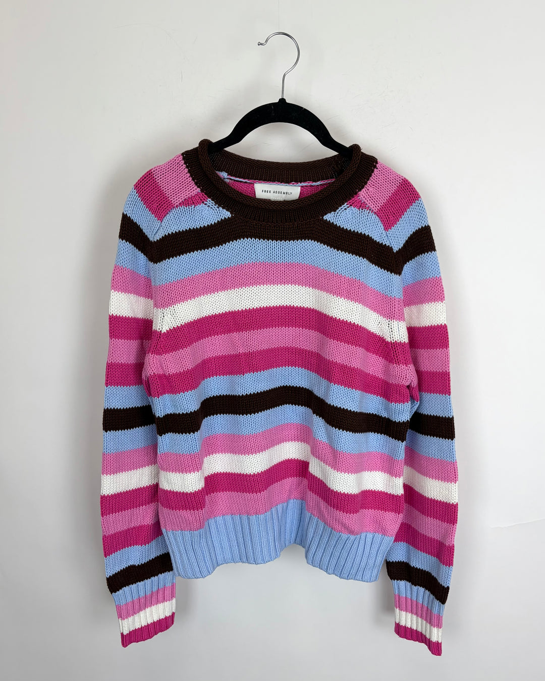 Striped Mockneck Sweater - Size 6/8