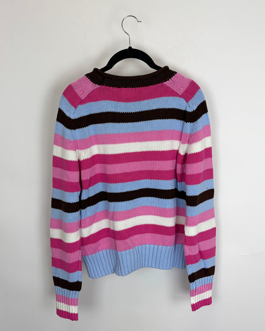 Striped Mockneck Sweater - Size 6/8