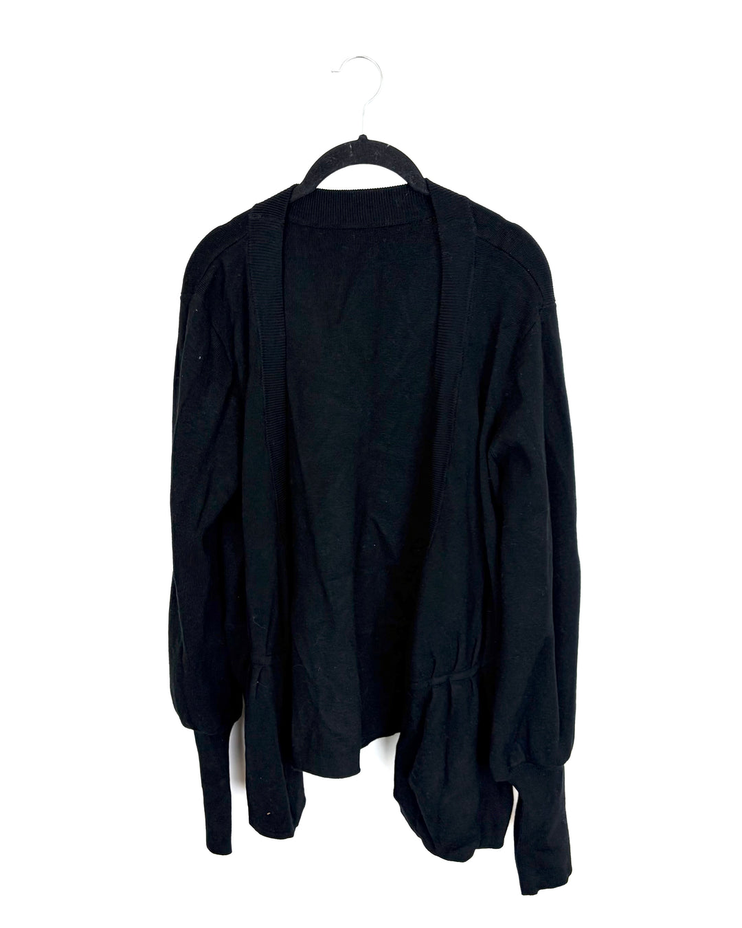 Jet Black Cardigan - size 14/16