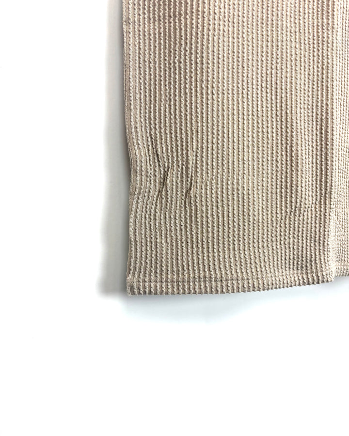 Beige Textured Skirt - Size 4/6
