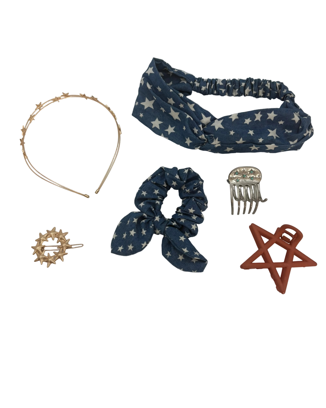 Mixed Stars Hair Accessory Pack