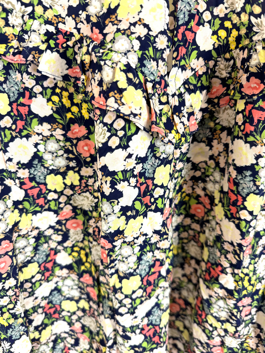 Multi Color Floral Top - Size 2