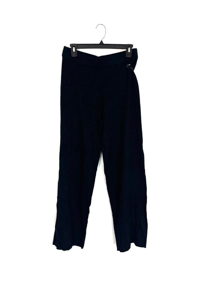 Black Wide Leg Pants - Size 6/8