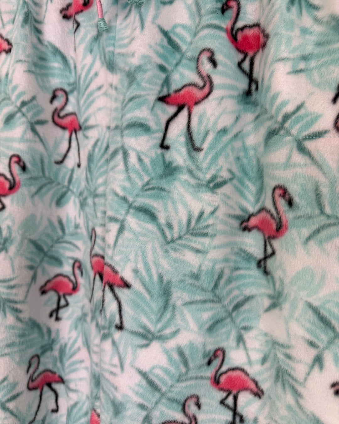 Fleece Flamingo Pajama Pants - Size 10/12