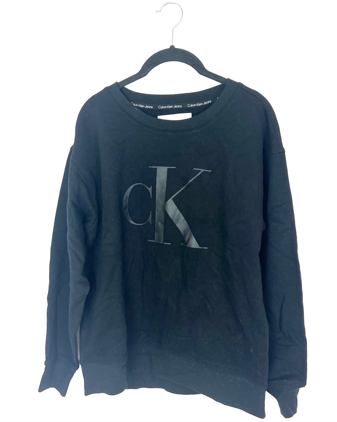 Black Crew Neck Sweatshirt - Size 4/6
