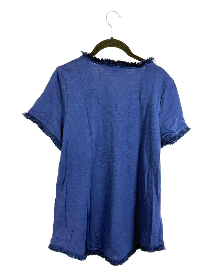 Fringed Detailed Top - Size 6/8
