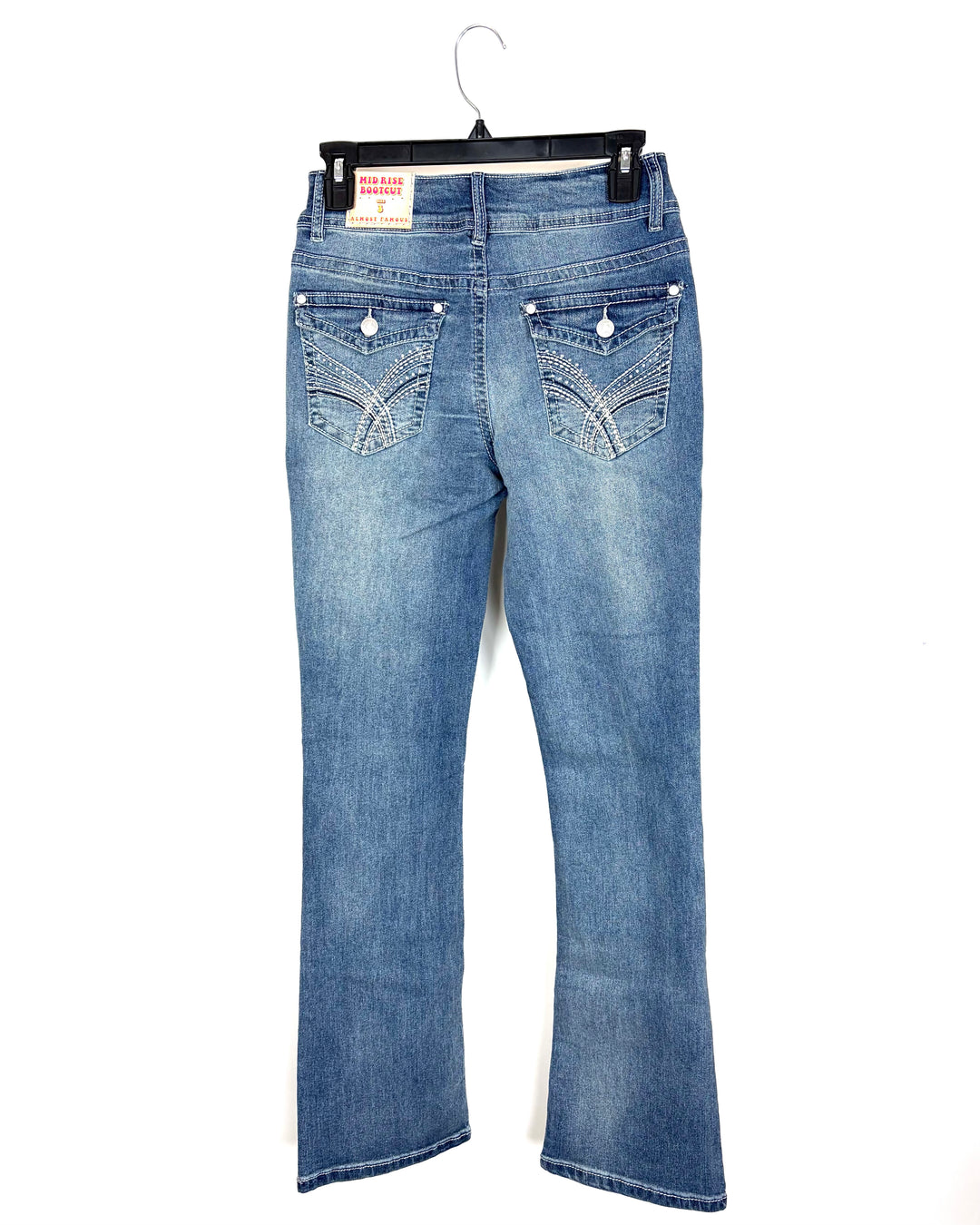 Mid Wash Blue Bootcut Jeans - Size 2/4 and 6