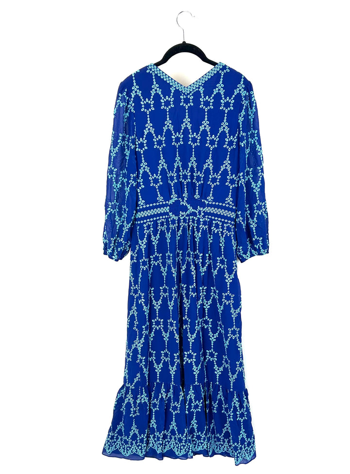 Cobalt Blue Long Dress - Size 6
