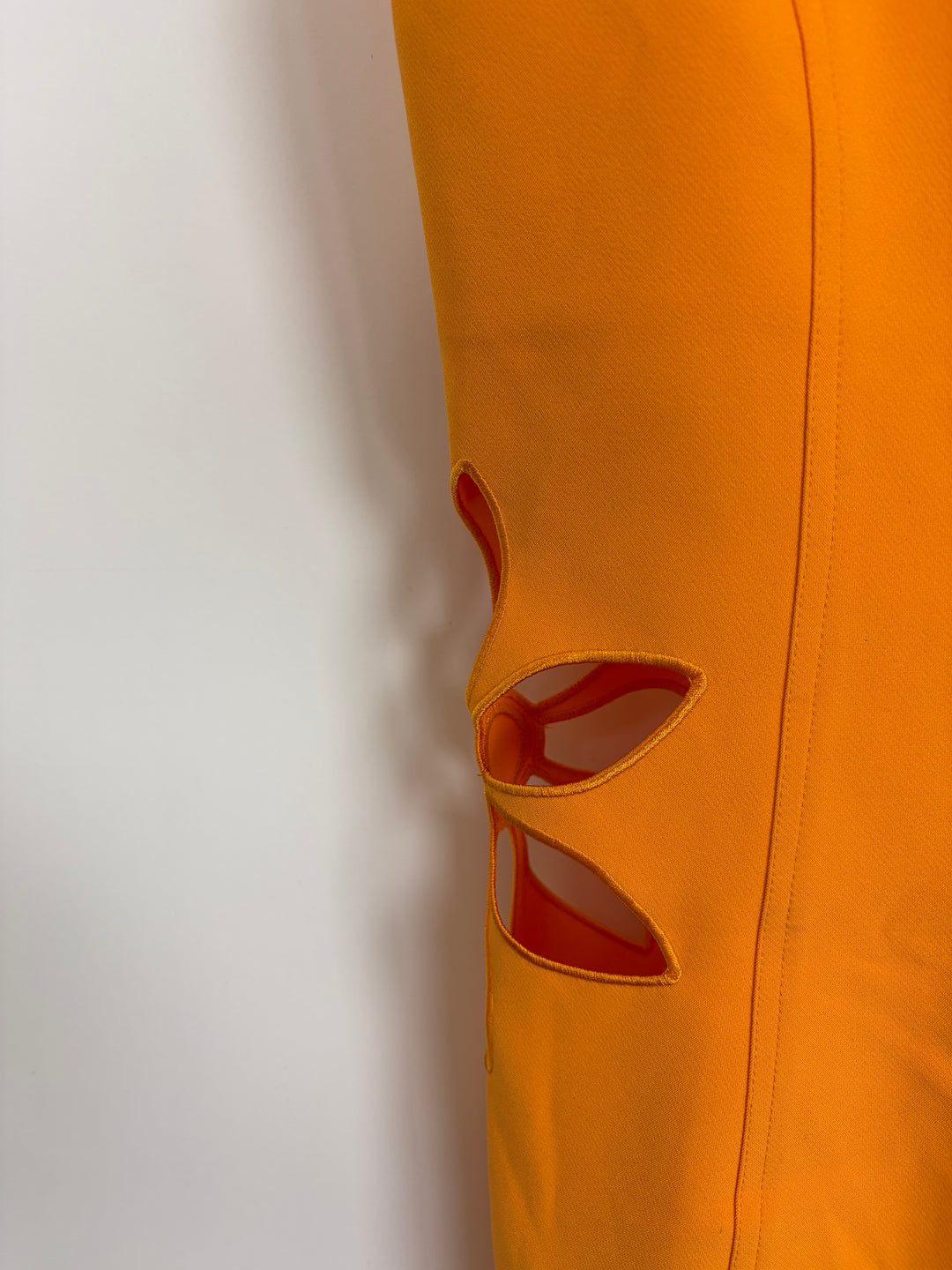 Orange Flower Cutout Dress - Size 00/0 and 2/4
