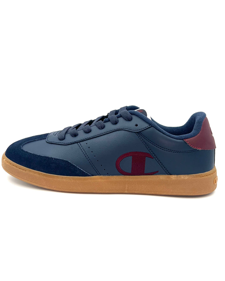 MENS Navy Blue and Maroon Sneakers - Size 11