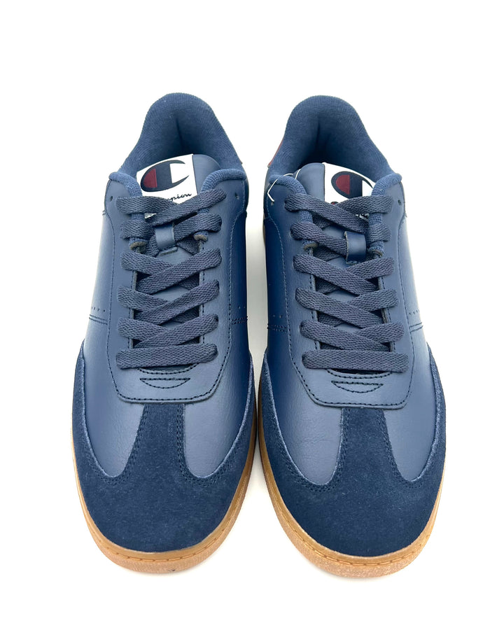 MENS Navy Blue and Maroon Sneakers - Size 11