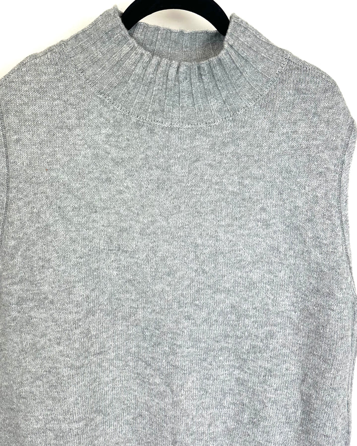 Gray Sweater Tank Top - Size 4/6